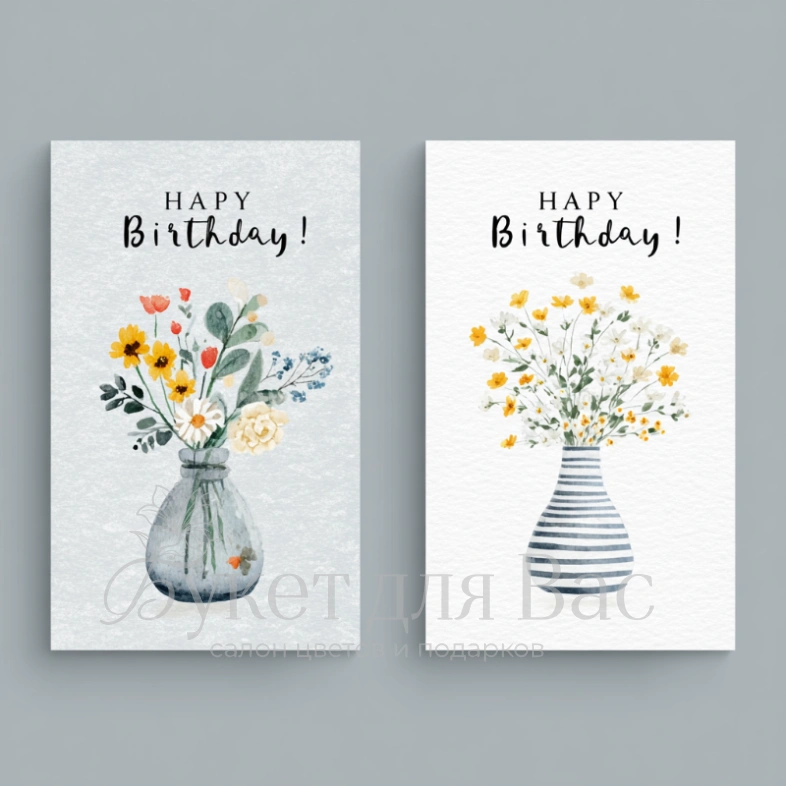 Открытка &laquo;С Днем Рождения&raquo;