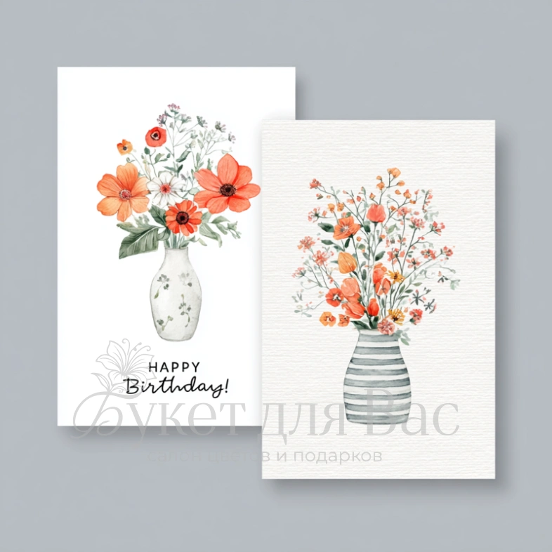 Открытка &laquo;С Днем Рождения&raquo;