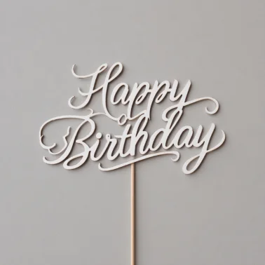 Топпер «С Днем рождения»