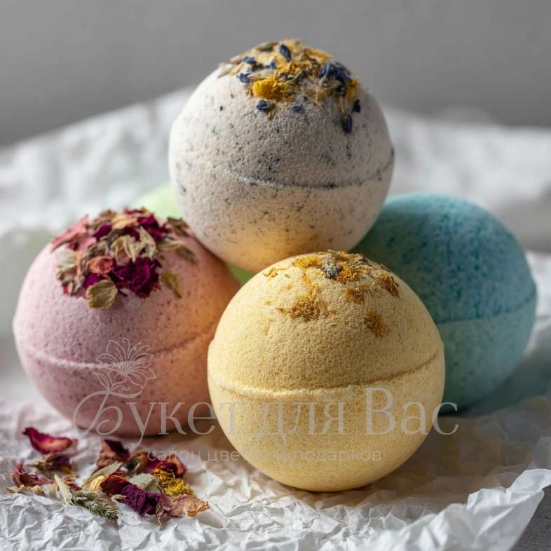 Бомбочка для ванны &laquo;Восточный цветок&raquo;