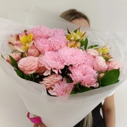Букет персик 1