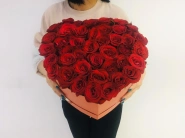 Красная роза в коробке ❤️ 0